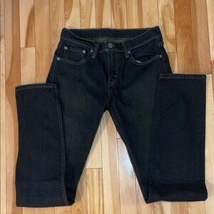 Levi's 511 Dark Wash Slim Jeans 29x34